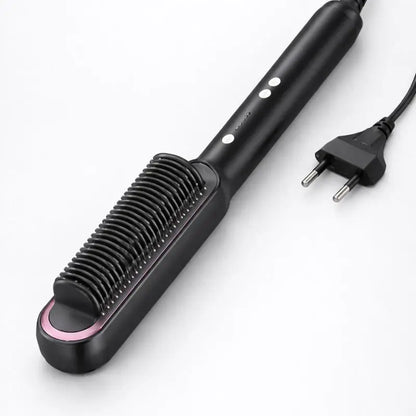 Escova Alisadora e Modeladora Elétrica | 5 em 1 Bivolt Profissional - imagem 5