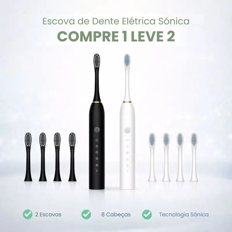 Escova de Dente Elétrica | Compre 1 Leve 2 - imagem 2