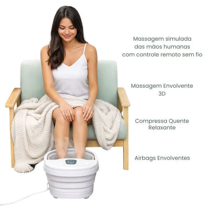 Hidromassageador para os Pés Elétrico | Hidromassagem e Aquecimento - imagem 4