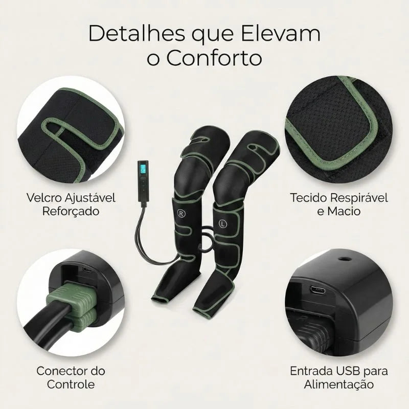 Massageador Elétrico | Alívio e Recuperação Muscular para Pernas - imagem 5