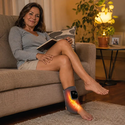 Massageador Elétrico para Pés e Tornozelo com Aquecimento | ThermoRelax Pro - imagem 2