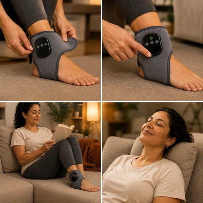 Massageador Elétrico para Pés e Tornozelo com Aquecimento | ThermoRelax Pro - imagem 5