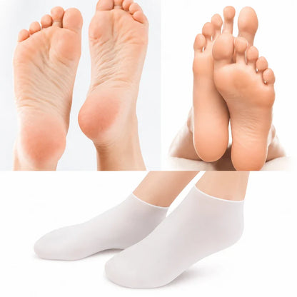 Meia de Silicone para Hidratar os Pés - imagem 2