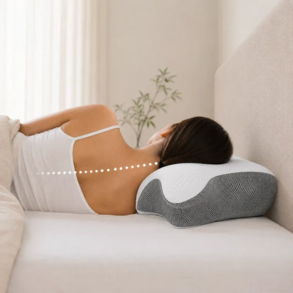 Travesseiro Ortopédico Cervical Ergonômico em Memory Foam | ConfortoVita™ - imagem 5