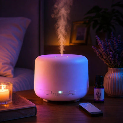 Umidificador de Ar | LED 7 Cores + Brinde Óleo Lavanda | AuraZen™ - imagem 5